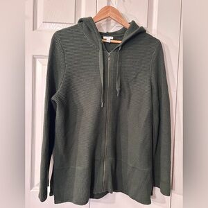 J.‎ Jill Size Medium Dark Green Knit Sweater